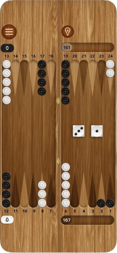 Backgammon game